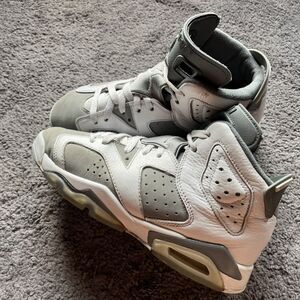 Nike Air Jordan 6 Retro Cool Grey Women’s 6.5 Youth 5Y 384665-100